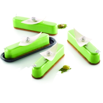 MOULE SILIKOMART PROFESSIONNEL 10 FASHION ECLAIRS